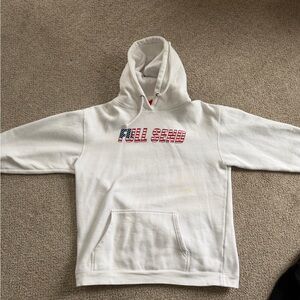 Full Send White Hoodie